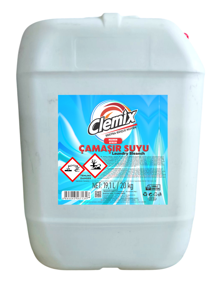 Clemix Çamaşır Suyu 20 L