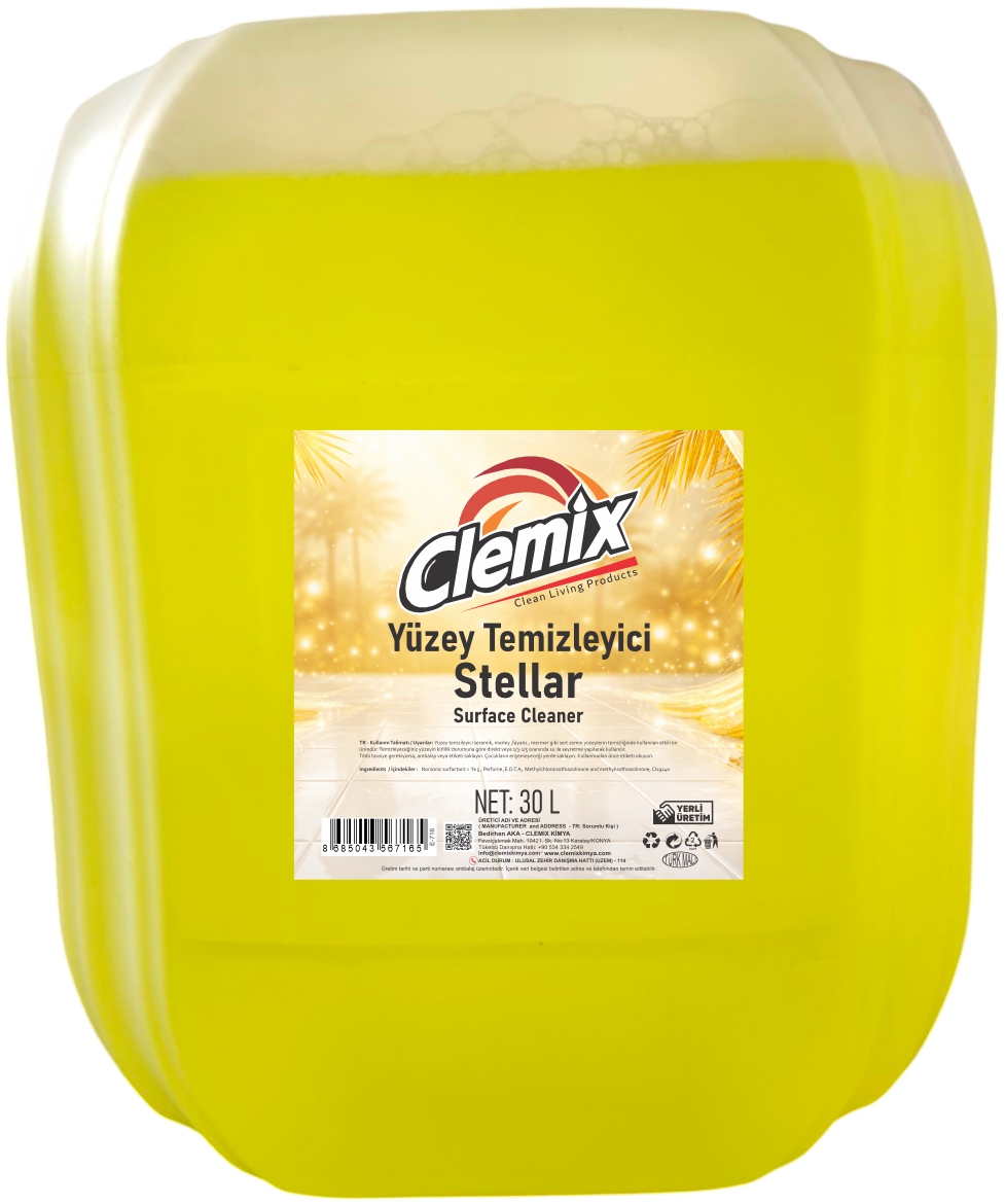Clemix Yüzey Temizleyici Stellar 30 L